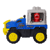 Warrior Tech Dinosaur Breakout Truck with Smashing Excitement