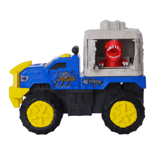 Warrior Tech Dinosaur Breakout Truck with Smashing Excitement