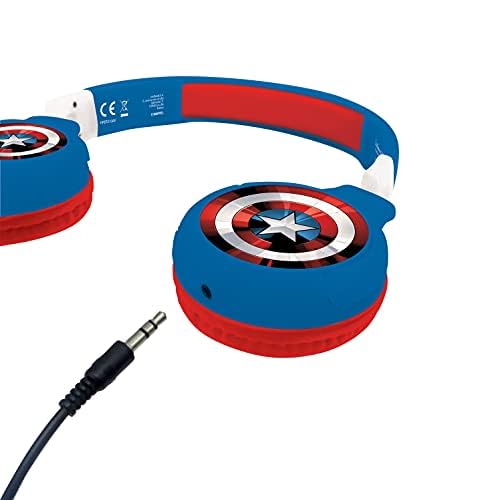 LexiBook Avengers 2 In 1 Bluetooth And Wired Stereo Headphone