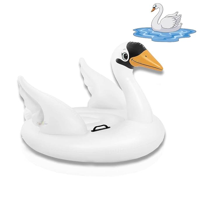 Giant Inflatable Swimming Pool Float for Adults & Kids Adorable