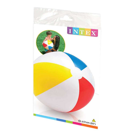 Intex Beach Balls Glossy Panel Ball 51 Cm