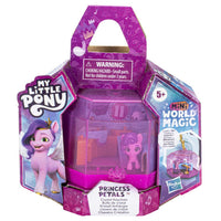 My Little Pony Mini World Magic Crystal Keychain Princess Pipp Petals Toy