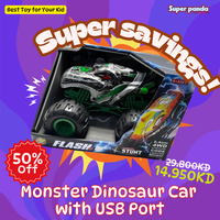 Monster Dinosaur Car with USB Port