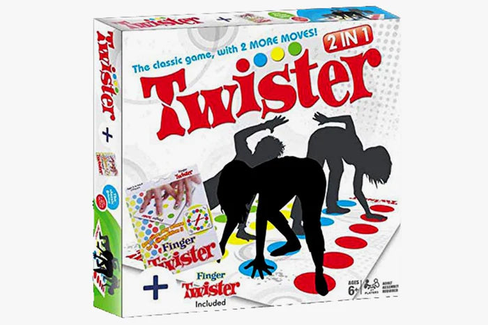 Twister 2-in-1 Game (Classic + Finger Twister)