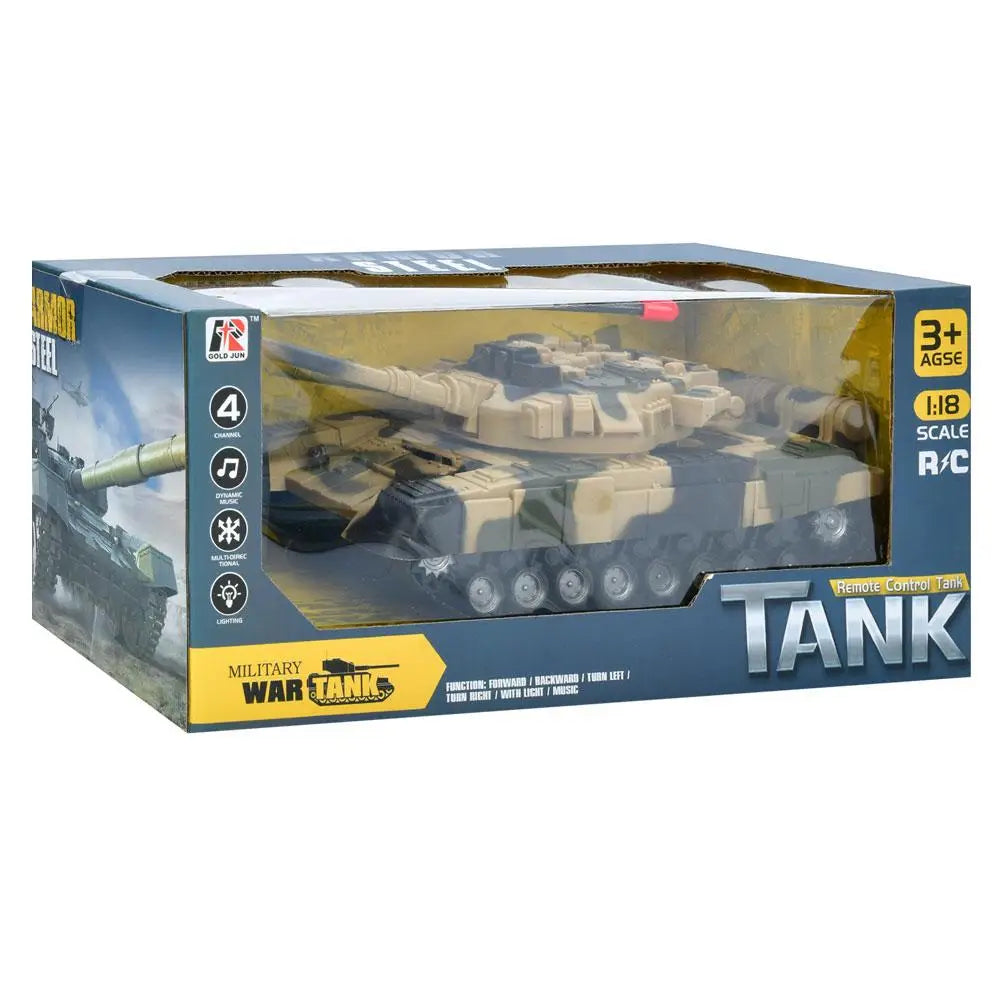 Radio controlled tank