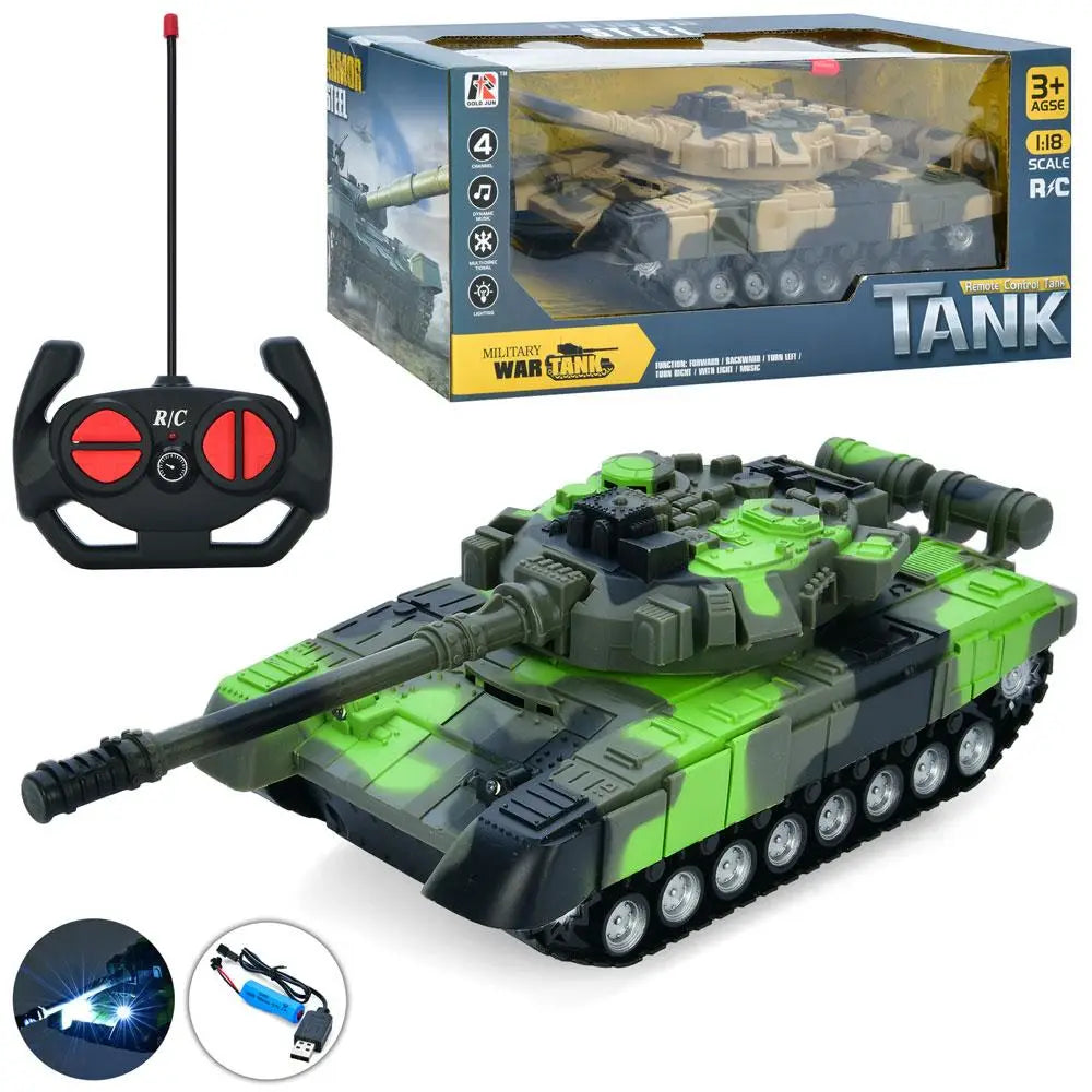 Radio controlled tank