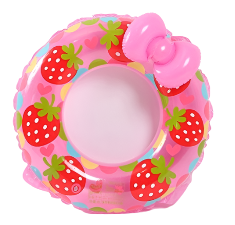 Cute Strawberry Swim Rings