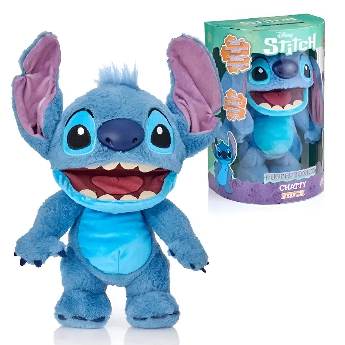 WOW الأشياء - Disney Stitch Real FX Chatty Puppetronic