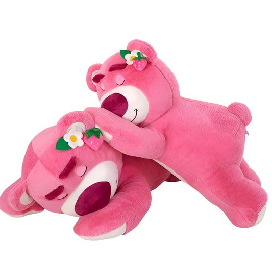 Strawberry Bear Sleeping Pillow Plush Toy