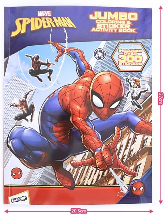 Skoodle Spider-Man Jumbo Coloring & Activity Book