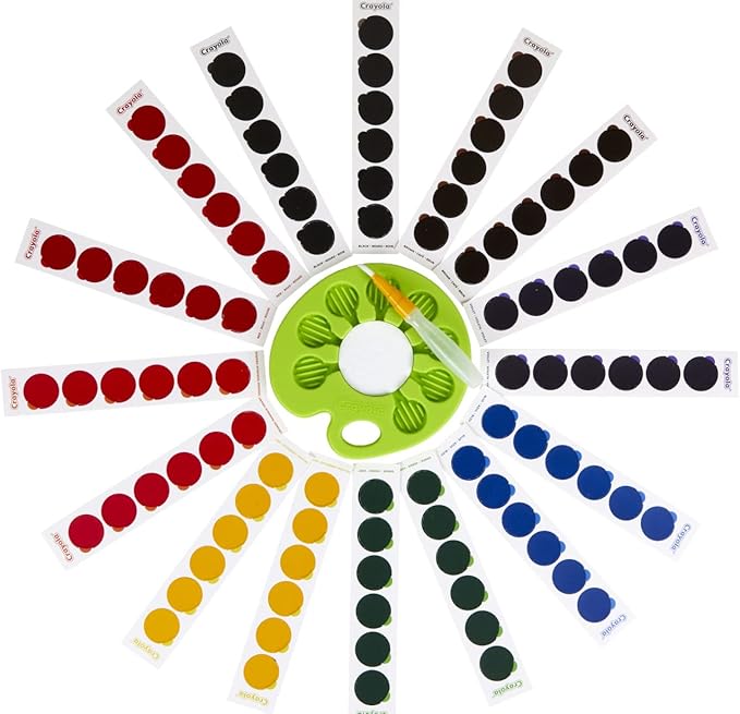 CRAYOLA Washable POP & Paint Palette