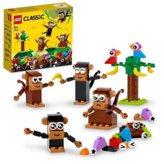 LEGO Classic Creative Monkey Fun