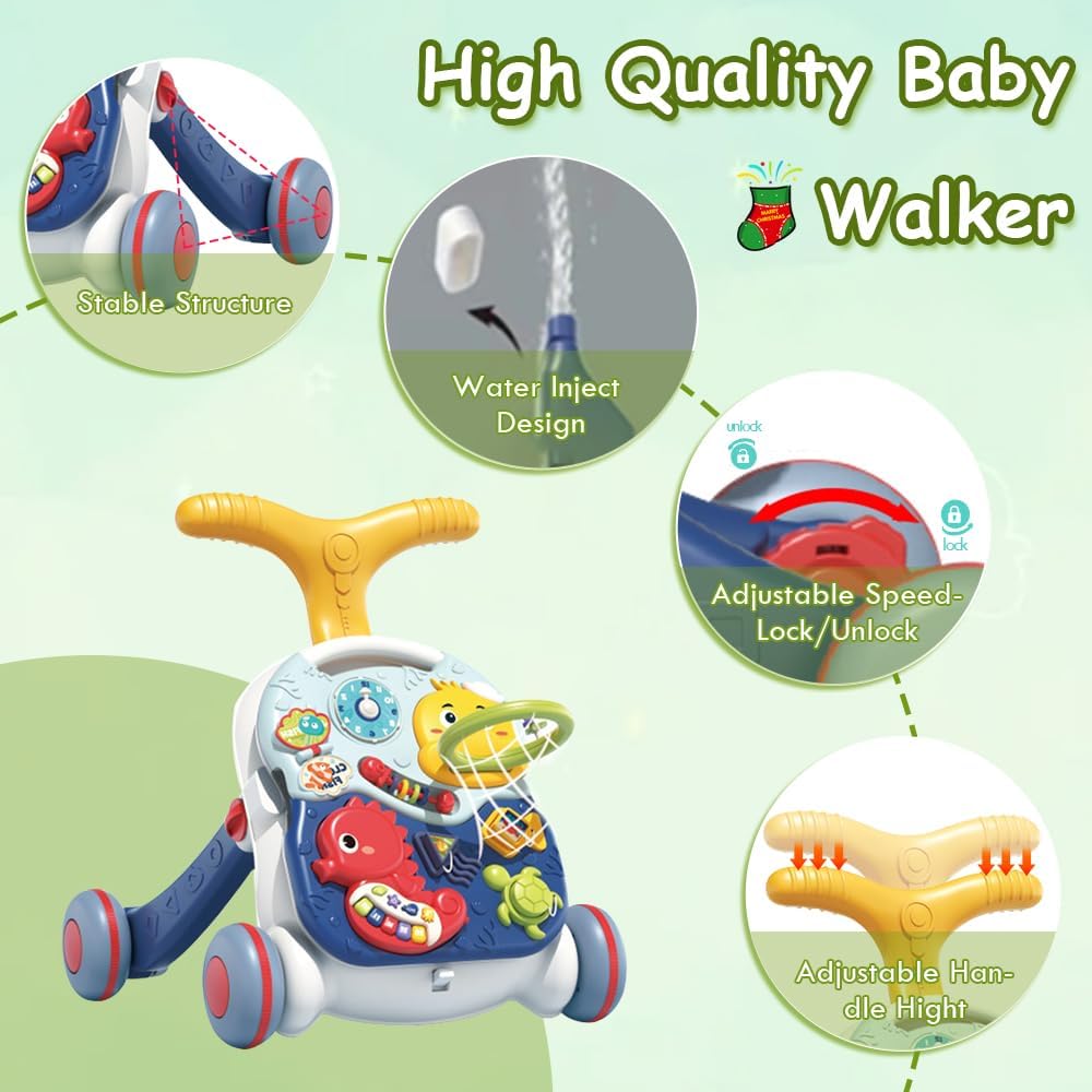 Baby Walker, Baby Stroller with Toys.