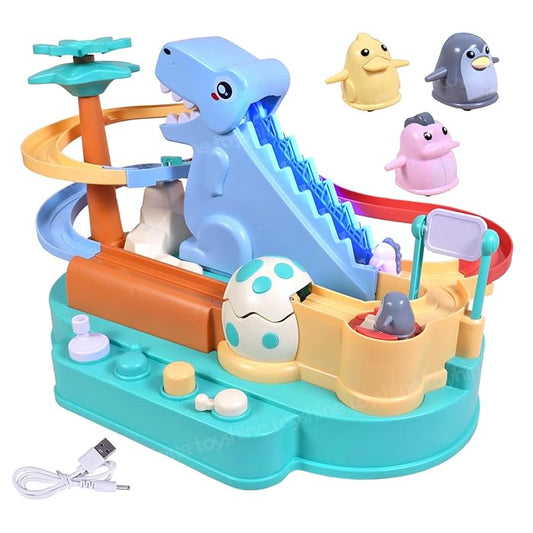 Toyshine Dinosaur Themed Track Set 