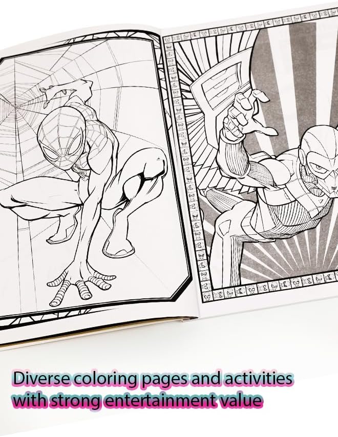 Skoodle Spider-Man Jumbo Coloring & Activity Book