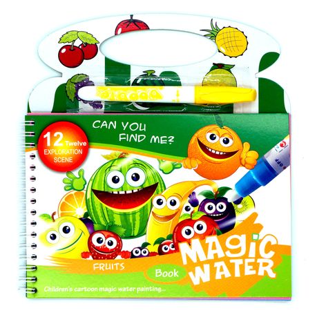 Magic Water Coloring Book.