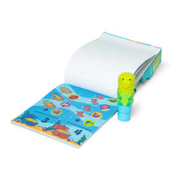 Melissa & Doug Sticker WOW! Sea Turtle Bundle: Activity Pad & Sticker Stamper