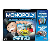 HASBRO Monopoly Super Electronic Banking Board Game