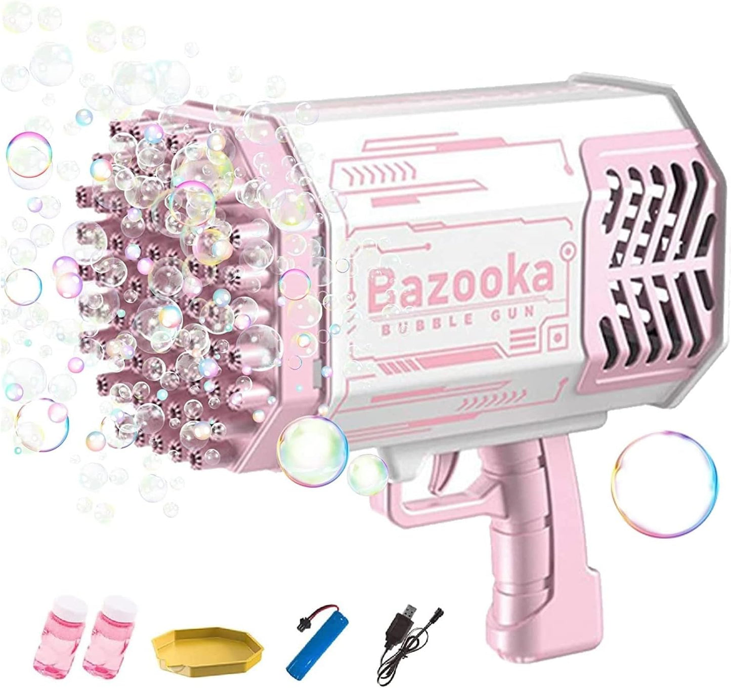 69 Holes Big Powerful Machine Bubble Bazooka Gun.