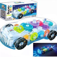 3D Lights Kids Transparent Toy