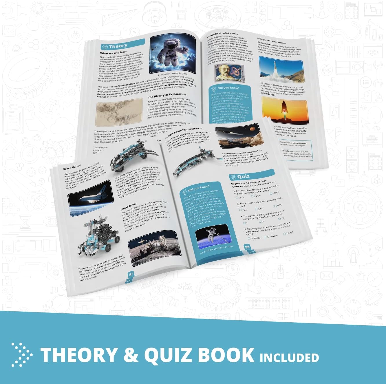 Bundle - Inventor Mechanics Space Exploration + Supermag Trendy 48