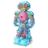 Electric Gear Robot Toy Transparent.