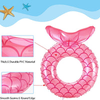 Pool Float Swimming Tubes Mermaid Tail