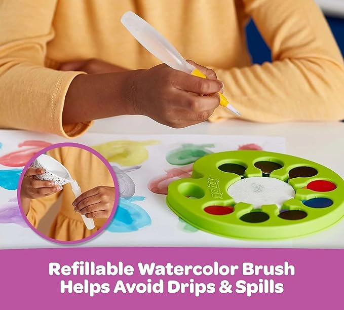 CRAYOLA Washable POP & Paint Palette