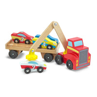 Melissa & Doug Magnetic Car Loader