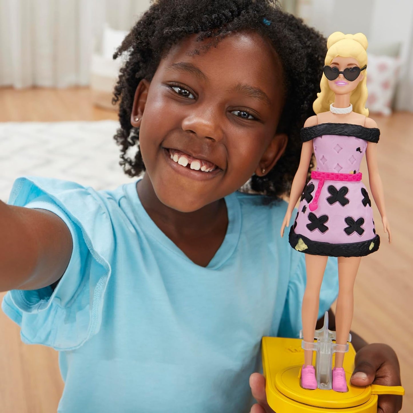 Play-Doh Barbie Designer Fashion Show Set, Make Doll Clothes