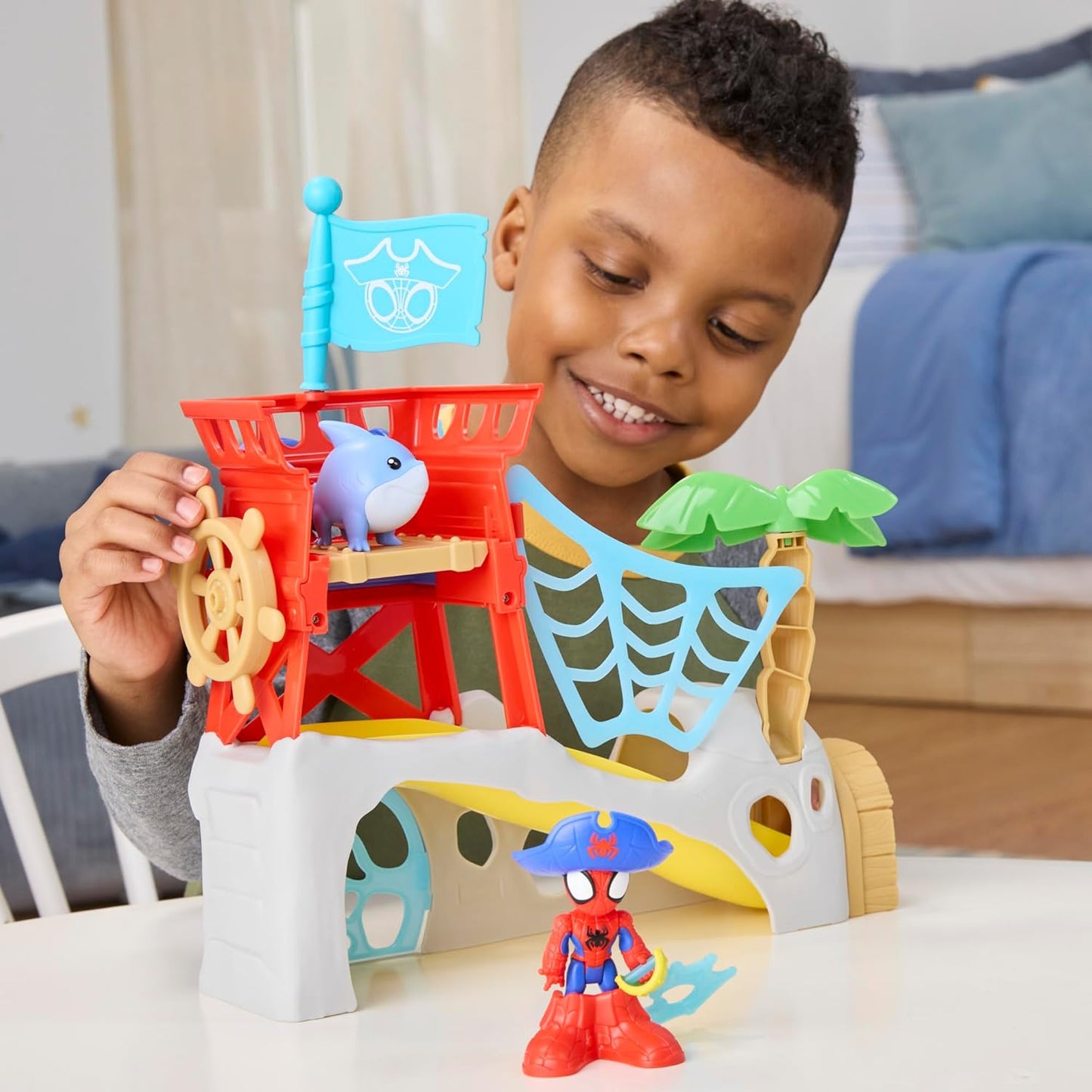 Marvel Spidey and His Extraordinary Friends Water-Webs Spidey Island