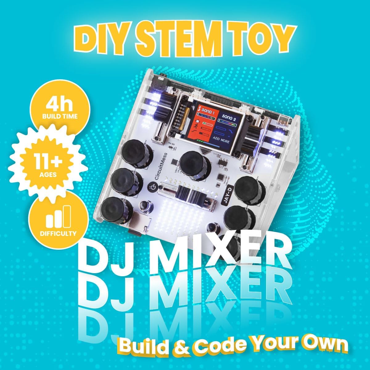 CircuitMess Jay-D - DJ Mixtable Kit