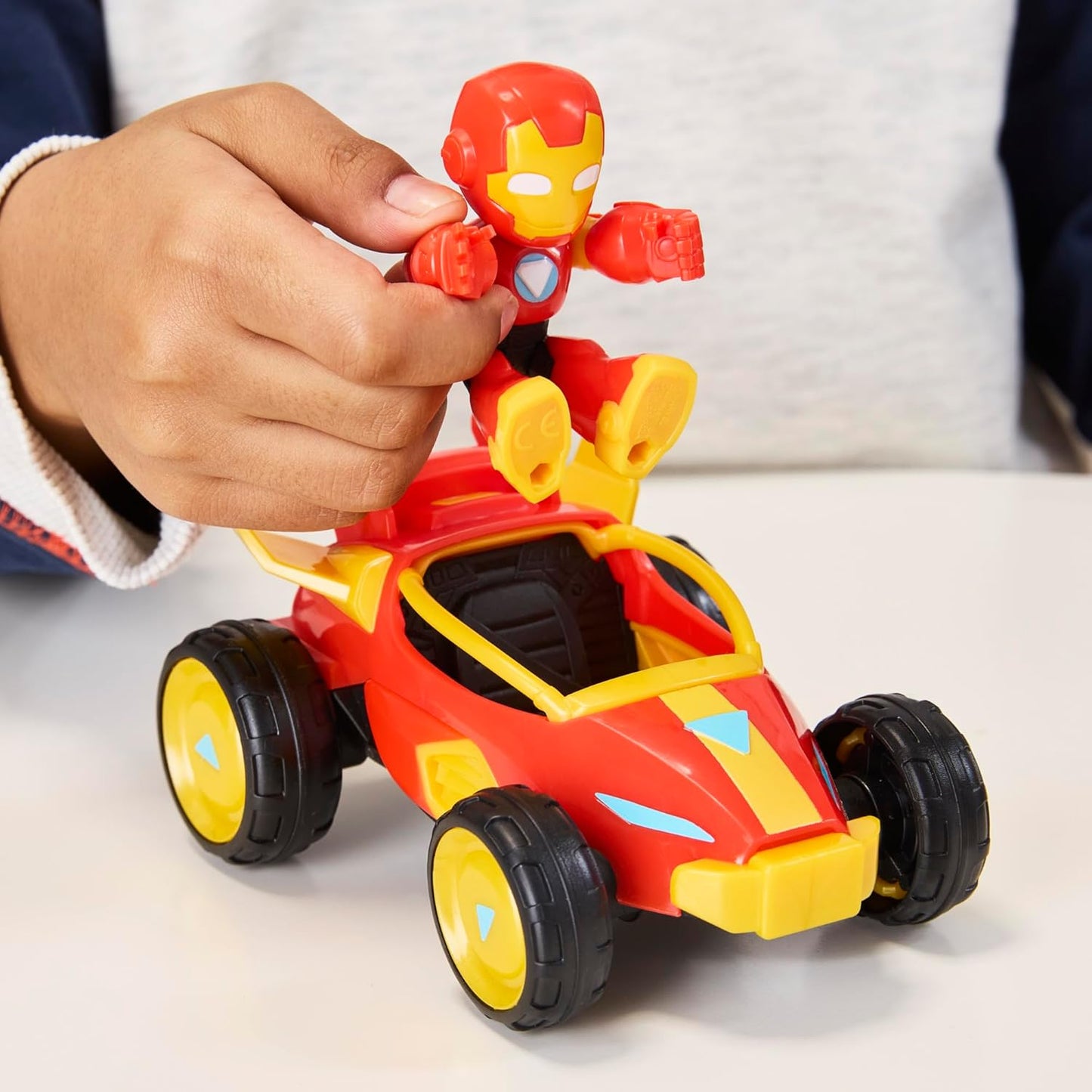 Marvel Iron Man and his Awesome Friends Iron Racer Set