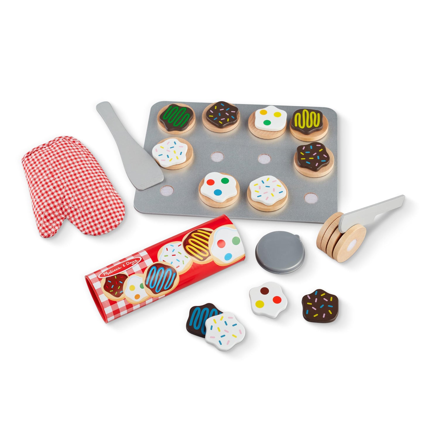 Melissa & Doug Slice-and-Bake Cookie Play Food Set