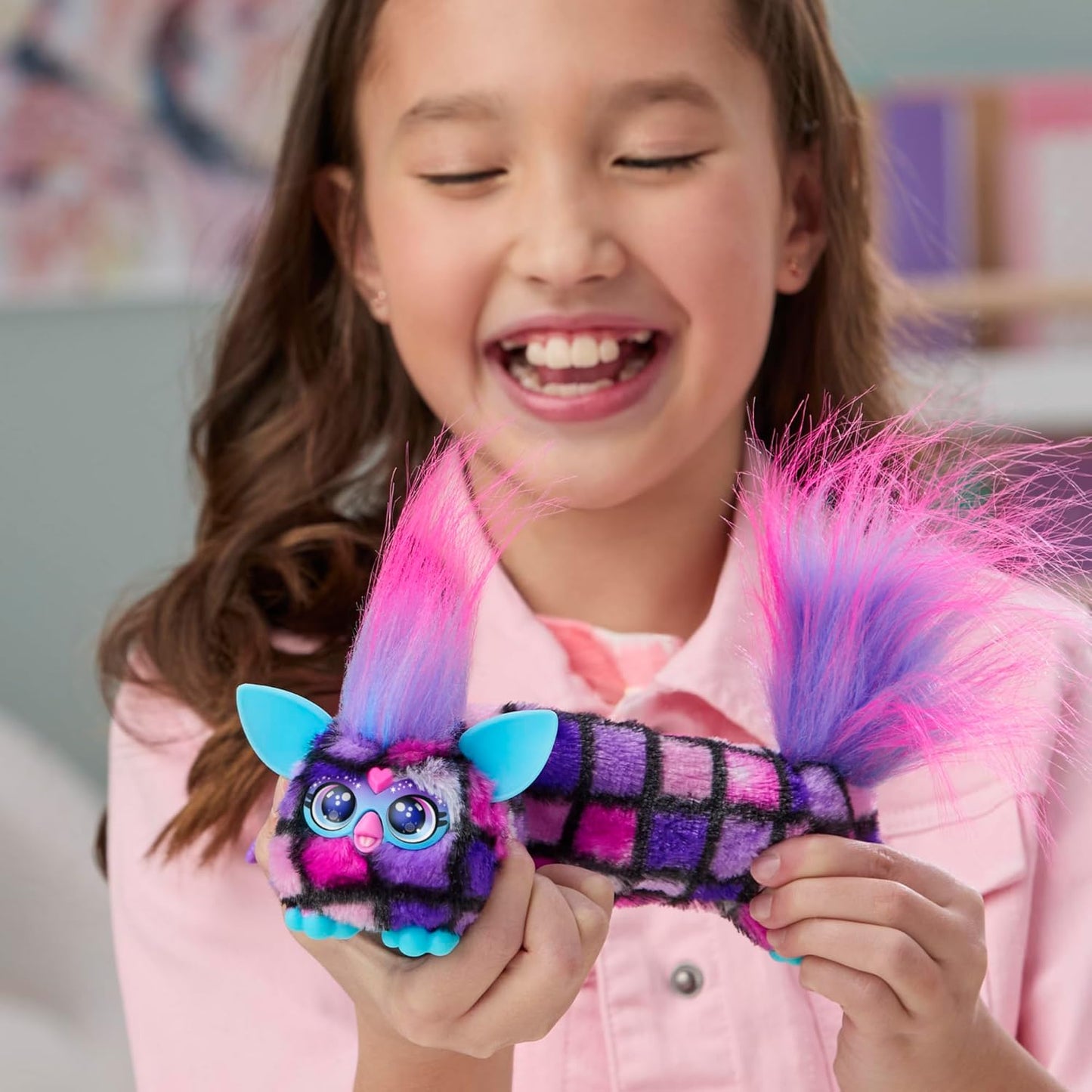 FURBY DJ Furblets Dis-Co-Dazz Mini Electronic Plush Toy