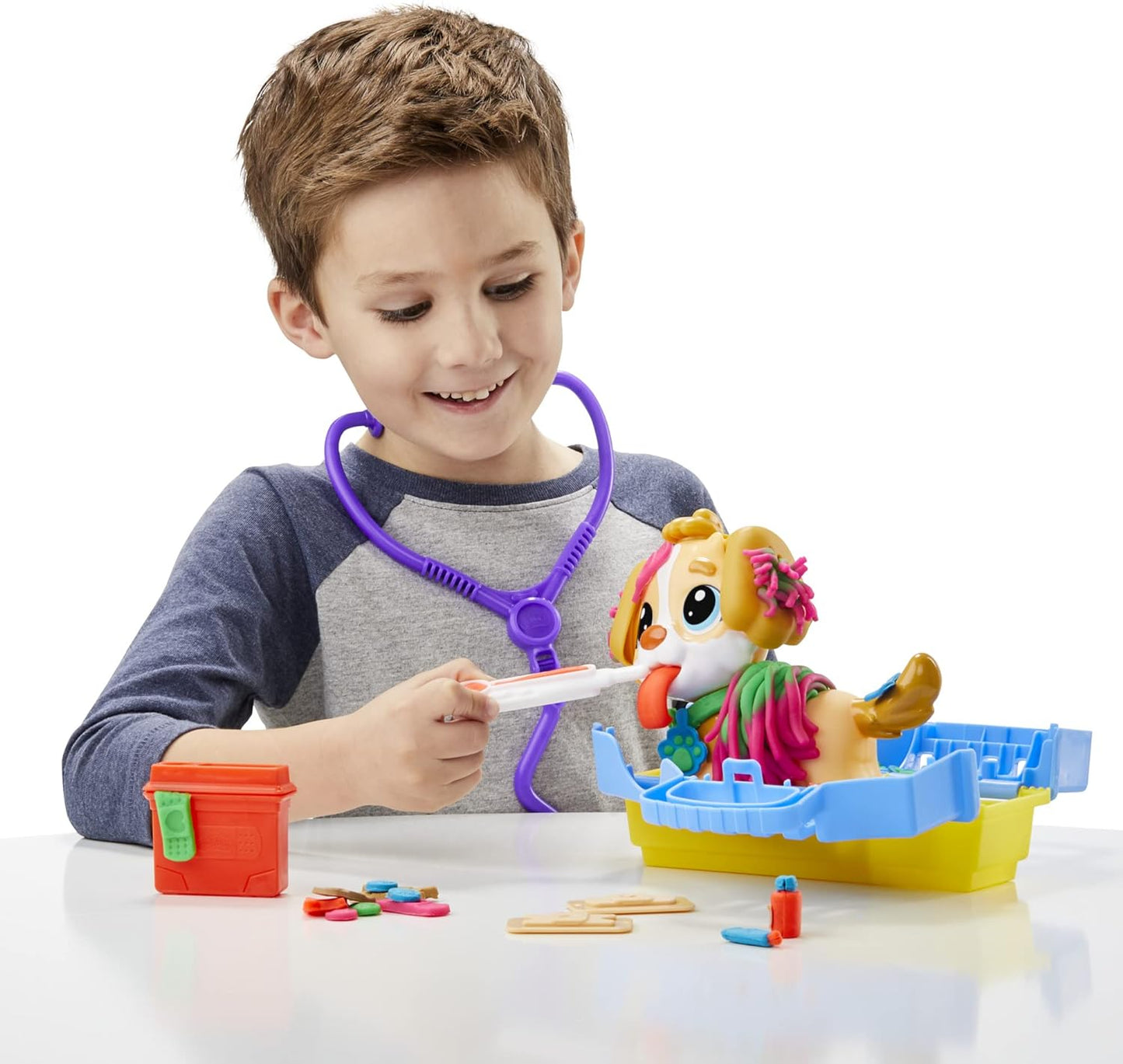 Play-Doh Care N Carry Vet With Toy Dog