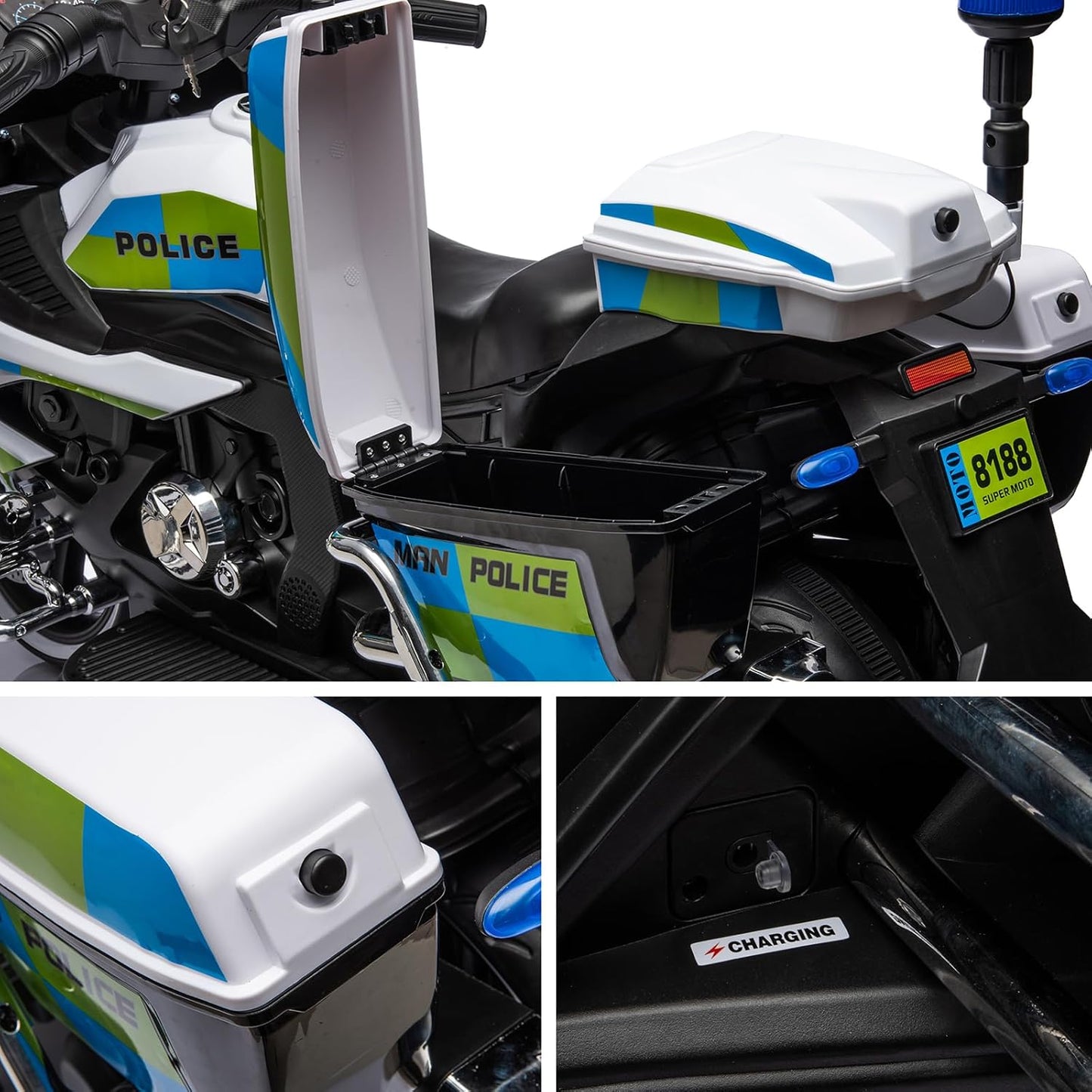 Electric Police Motorcycle