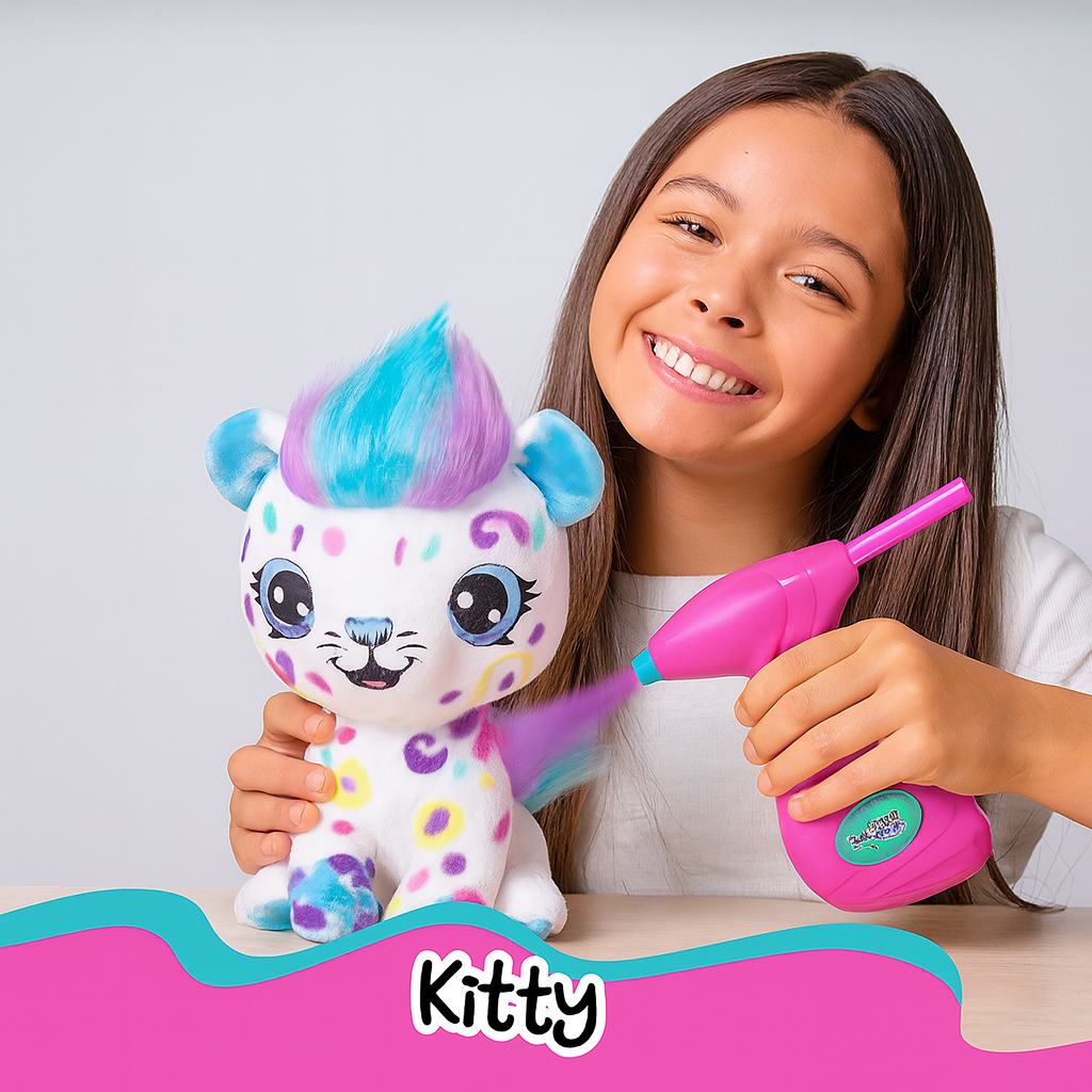 Airbrush Plush - Kitty