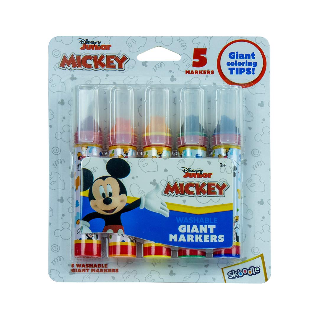 Skoodle Micky Washable Giant Tip Markers