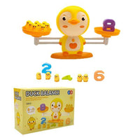 Duck Balance Scale Games and Number Counting Blocks for Kids