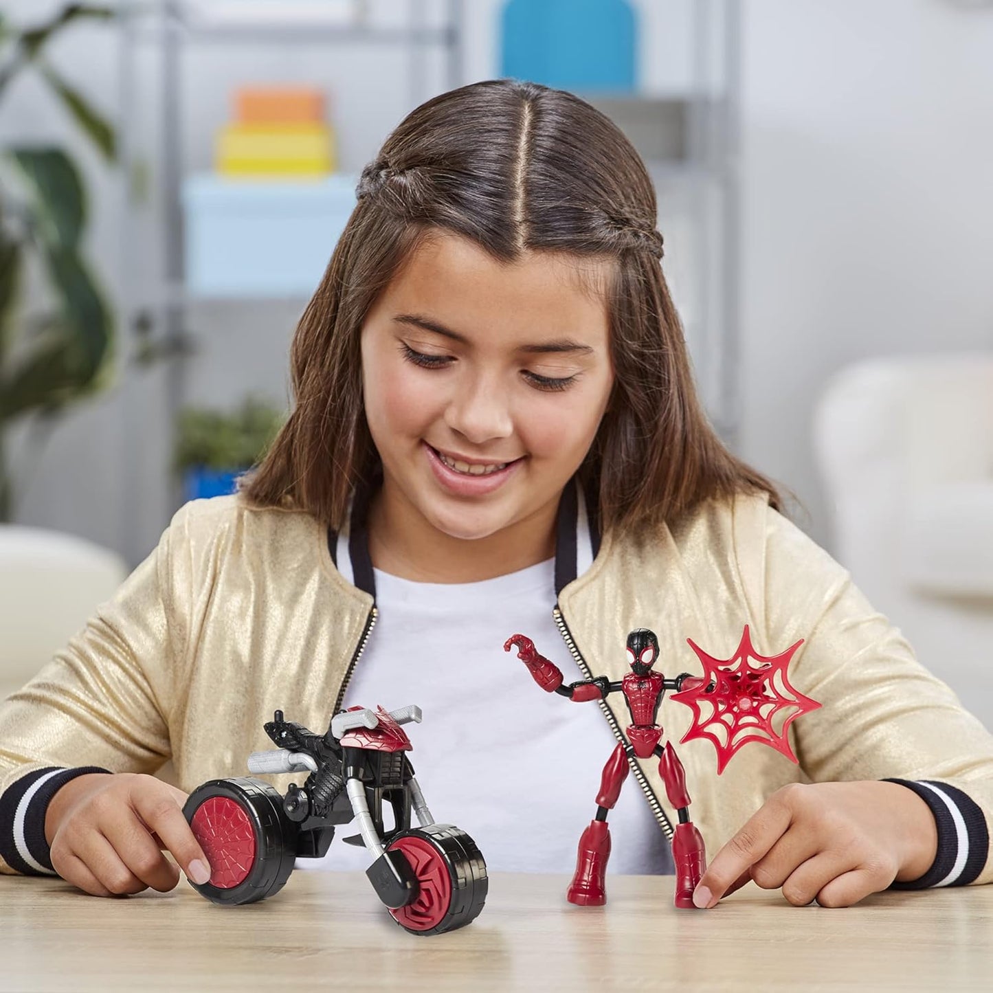 Spider-Man Flex Rider Action Figure Toy