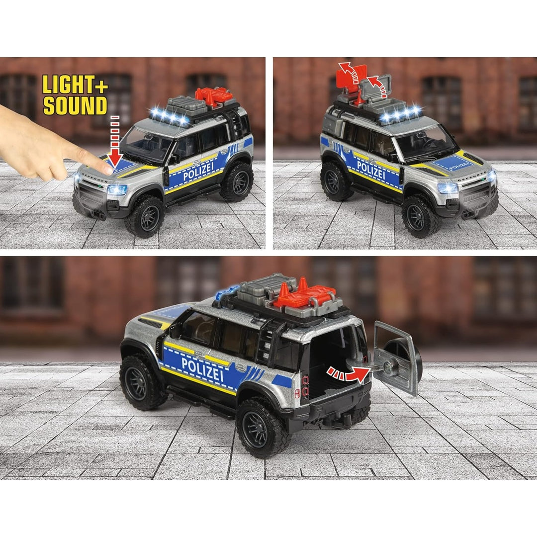 Majorette Land Rover Police