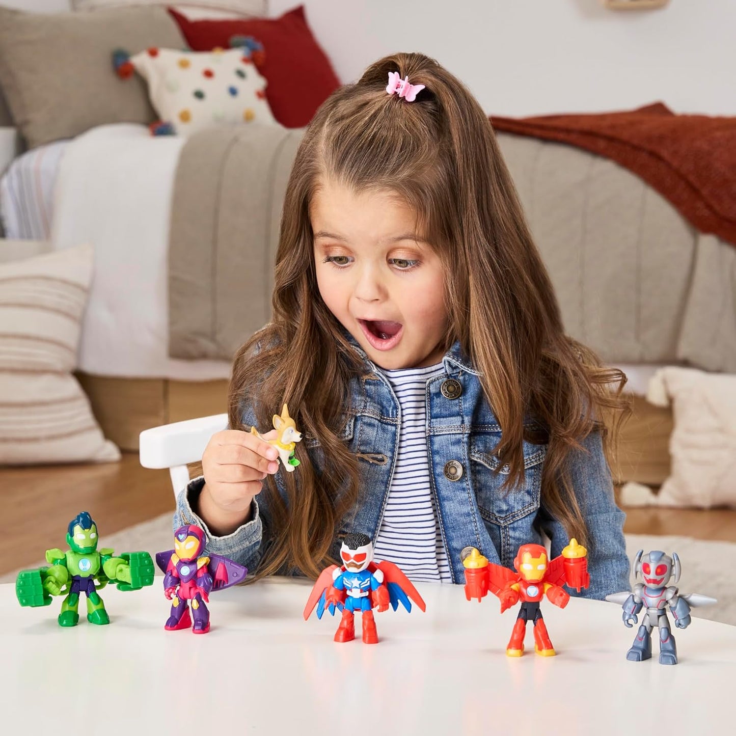 Iron Man and His Awesome Friends Marvel Super Armor Avengers Pack Action Figure Set