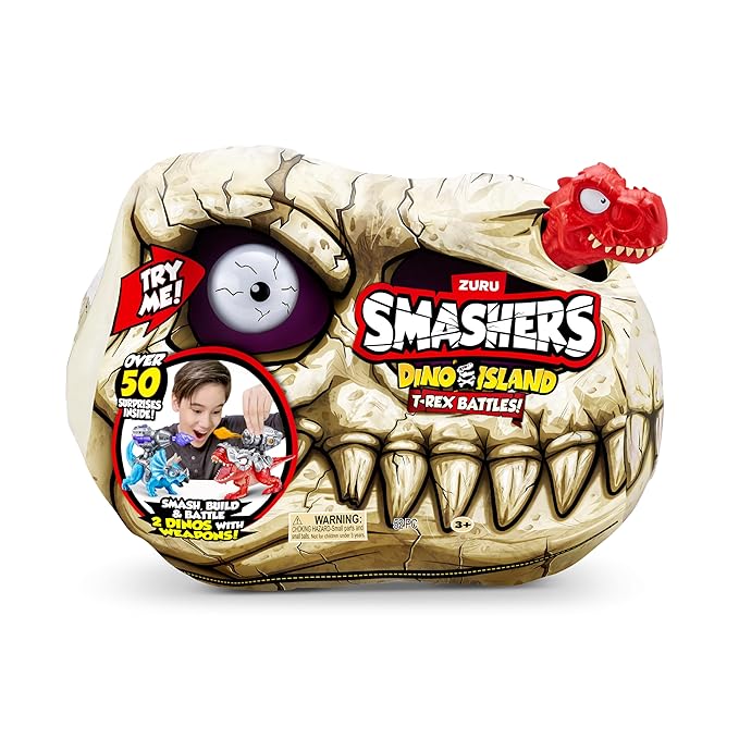 Smashers Dino Island T-Rex Battle Playset