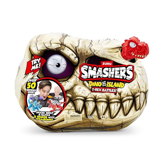Smashers Dino Island T-Rex Battle Playset