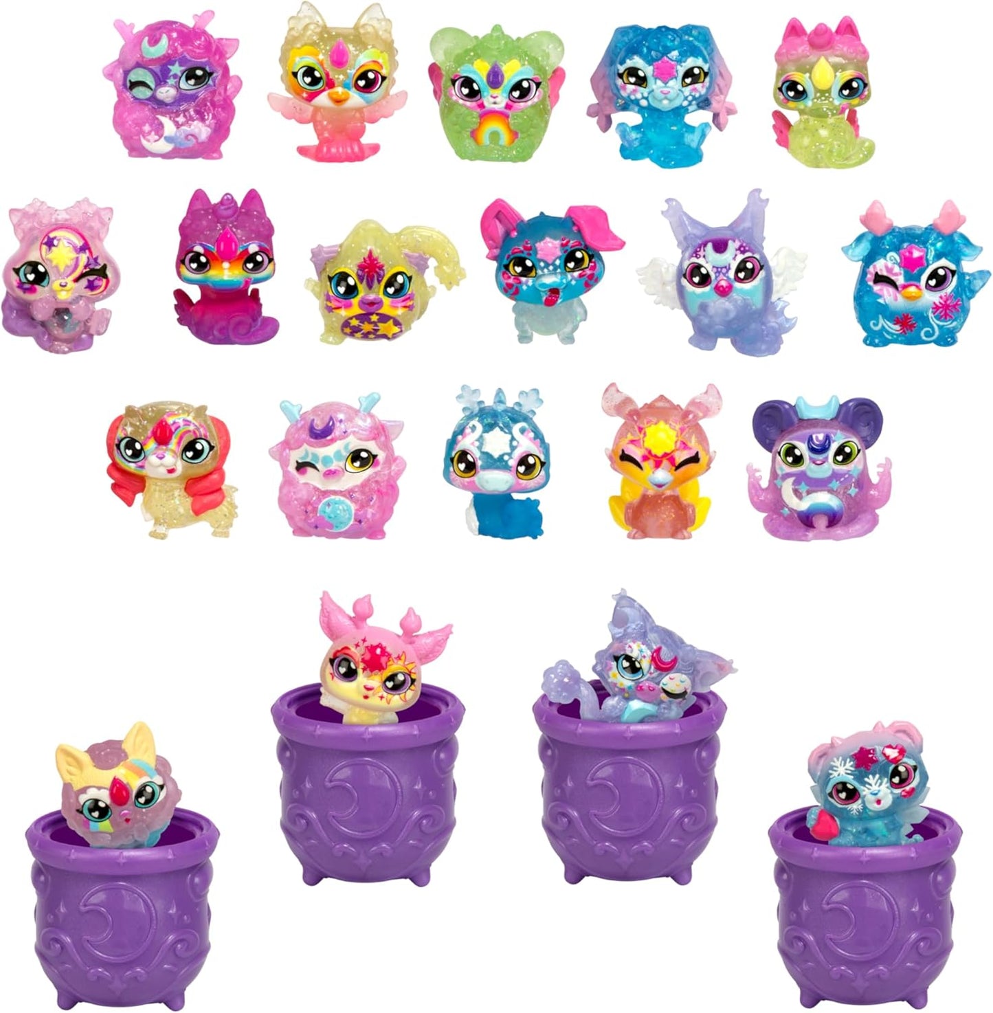 Magic Mixies Minis S1 2-Pack Shimmerverse World 90 Mini Mixies Cauldron