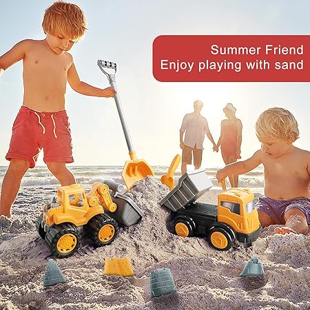 Excavator Construction Beach Toy