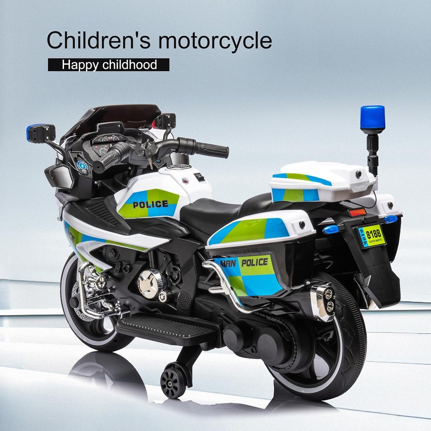 Electric Police Motorcycle
