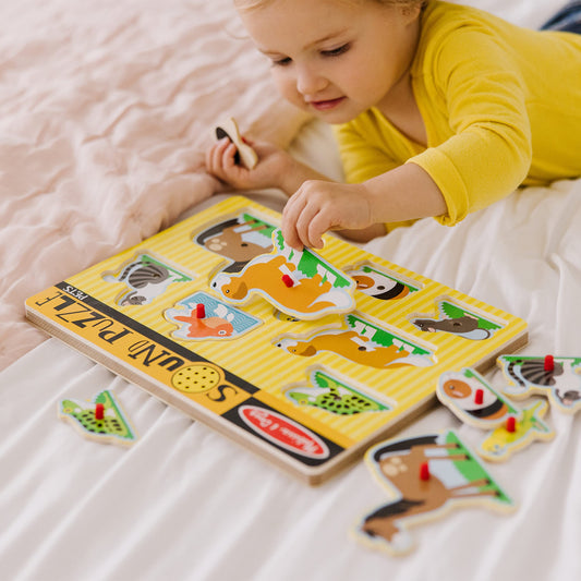 Melissa & Doug Pets Sound Puzzle