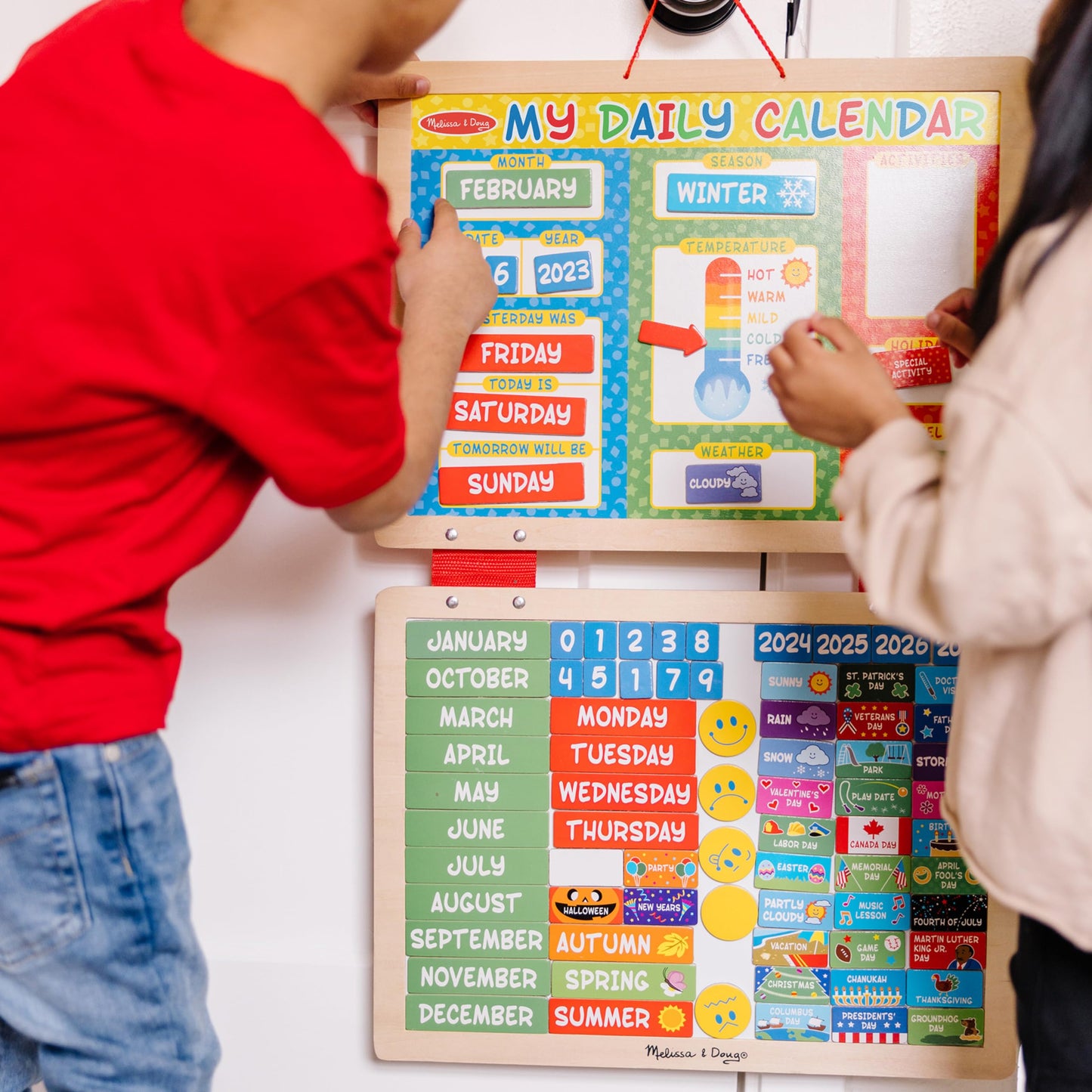 Melissa & Doug My First Daily Magnetic Calendar